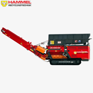 hammel mobile twin shaft shredder