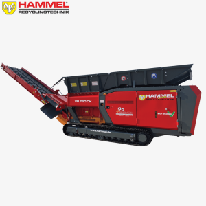hammel mobile twin shaft shredder