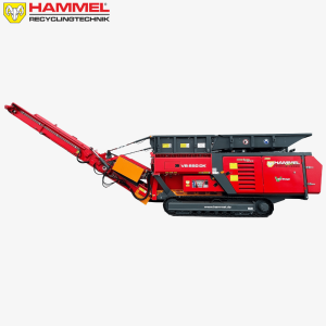 hammel mobile twin shaft shredder