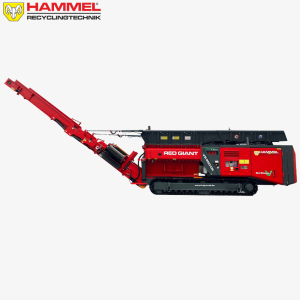 hammel mobile twin shaft shredder